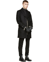 Мужские черные кожаные перчатки от Haider Ackermann