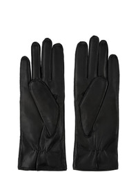 Мужские черные кожаные перчатки от Ann Demeulemeester