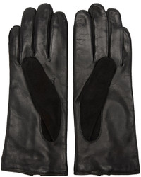 Женские черные кожаные перчатки от WANT Les Essentiels