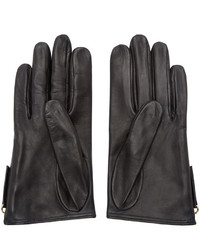 Женские черные кожаные перчатки от WANT Les Essentiels