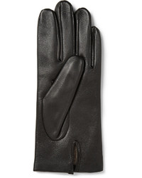 Мужские черные кожаные перчатки от Dents