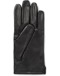 Мужские черные кожаные перчатки от J.Crew