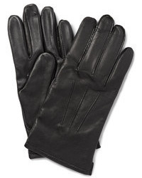 Мужские черные кожаные перчатки от J.Crew