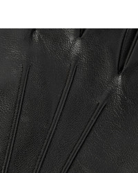 Мужские черные кожаные перчатки от Dents