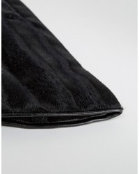 Мужские черные кожаные перчатки от Asos