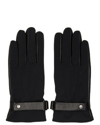 Мужские черные кожаные перчатки от Mackage