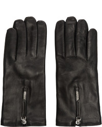Мужские черные кожаные перчатки от WANT Les Essentiels