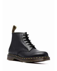 Мужские черные кожаные повседневные ботинки от Dr. Martens