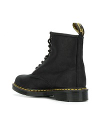 Мужские черные кожаные повседневные ботинки от Dr. Martens