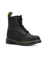 Мужские черные кожаные повседневные ботинки от Dr. Martens