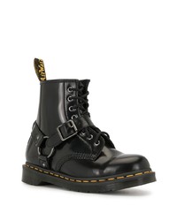 Мужские черные кожаные повседневные ботинки от Dr. Martens