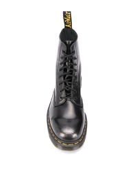 Мужские черные кожаные повседневные ботинки от Dr. Martens