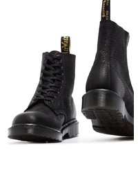 Мужские черные кожаные повседневные ботинки от Dr. Martens