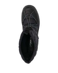 Мужские черные кожаные повседневные ботинки от Iceberg