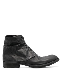 Мужские черные кожаные повседневные ботинки от A Diciannoveventitre