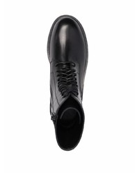 Мужские черные кожаные повседневные ботинки от Ann Demeulemeester