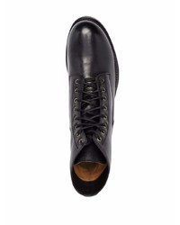 Мужские черные кожаные повседневные ботинки от Buttero