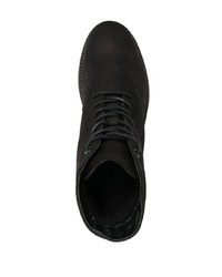Мужские черные кожаные повседневные ботинки от Calvin Klein