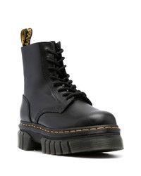 Мужские черные кожаные повседневные ботинки от Dr. Martens