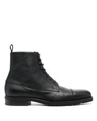 Мужские черные кожаные повседневные ботинки от Baldinini