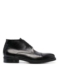 Мужские черные кожаные повседневные ботинки от Baldinini