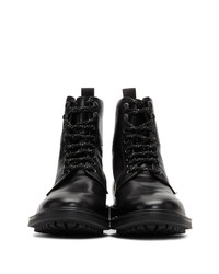 Мужские черные кожаные повседневные ботинки от Paul Smith