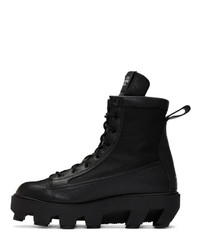 Мужские черные кожаные повседневные ботинки от S.R. STUDIO. LA. CA.