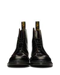 Мужские черные кожаные повседневные ботинки от Dr. Martens
