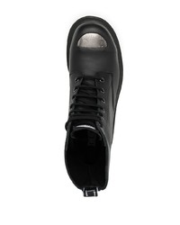 Мужские черные кожаные повседневные ботинки от Cult