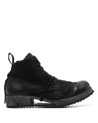 Мужские черные кожаные повседневные ботинки от Boris Bidjan Saberi