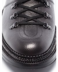 Мужские черные кожаные повседневные ботинки от Grenson