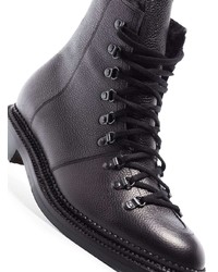 Мужские черные кожаные повседневные ботинки от Grenson