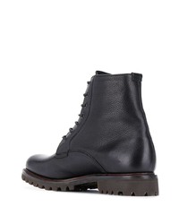 Мужские черные кожаные повседневные ботинки от Church's