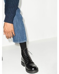 Мужские черные кожаные повседневные ботинки от Grenson