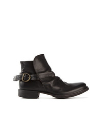 Мужские черные кожаные повседневные ботинки от Fiorentini+Baker