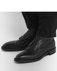 Мужские черные кожаные повседневные ботинки от Edward Green