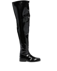 Мужские черные кожаные повседневные ботинки от Gmbh