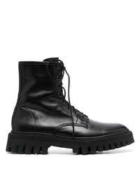 Мужские черные кожаные повседневные ботинки от IRO