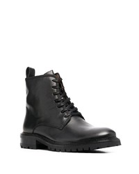 Мужские черные кожаные повседневные ботинки от Filippa K