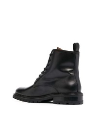 Мужские черные кожаные повседневные ботинки от Filippa K