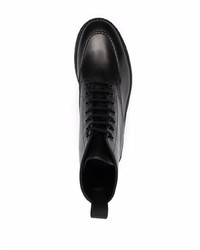 Мужские черные кожаные повседневные ботинки от Kenzo