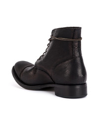 Мужские черные кожаные повседневные ботинки от Cherevichkiotvichki