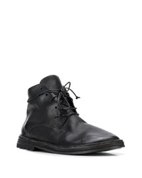 Мужские черные кожаные повседневные ботинки от Marsèll