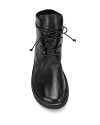 Мужские черные кожаные повседневные ботинки от Marsèll