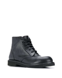 Мужские черные кожаные повседневные ботинки от Marni
