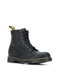 Мужские черные кожаные повседневные ботинки от Dr. Martens