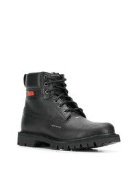 Мужские черные кожаные повседневные ботинки от Heron Preston