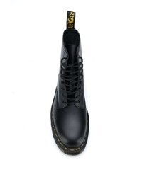 Мужские черные кожаные повседневные ботинки от Dr. Martens