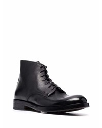 Мужские черные кожаные повседневные ботинки от Doucal's