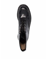 Мужские черные кожаные повседневные ботинки от Premiata